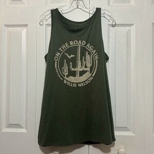 Torrid Lyric Culture Willie Nelson Tank Top